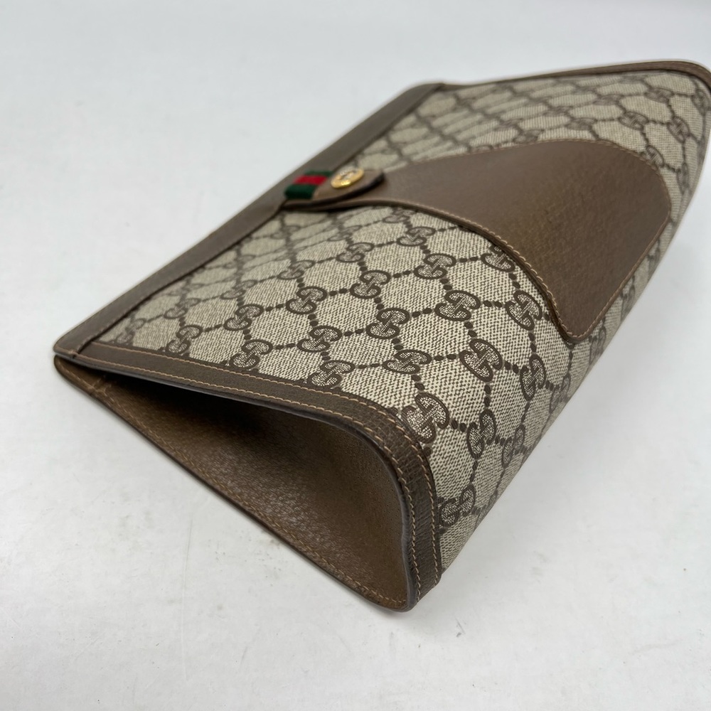 Brown Patterned Shoulder Bag - Picture 6 of 16